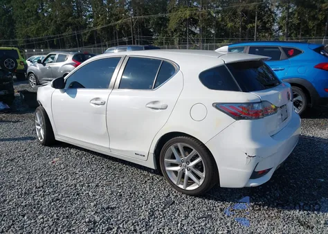 2014 Lexus Ct 200H из США, поврежденный, VIN JTHKD5BH0E2185402